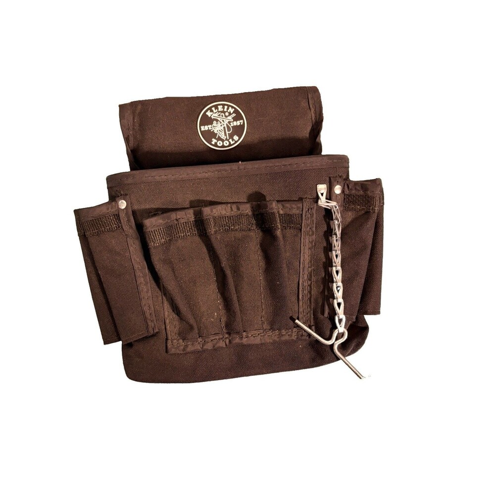 Klein Tools 5719 PowerLine Series 18-Pocket Electrician's Tool Pouch